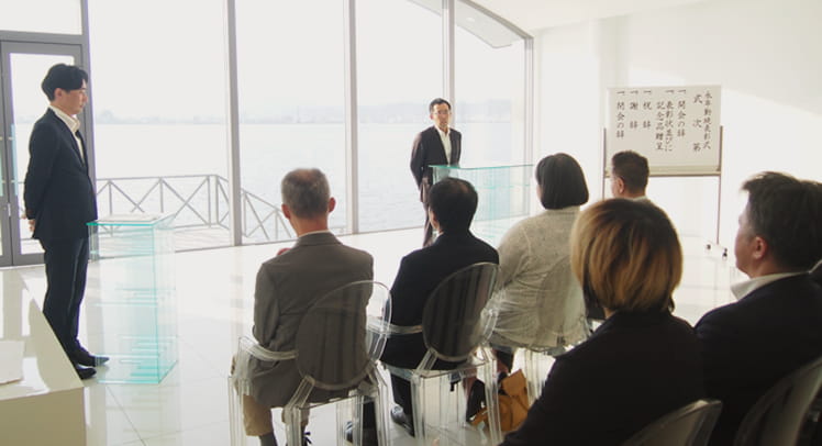 永年勤続表彰式